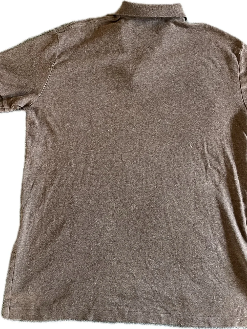 Polo by Ralph Lauren Men's Dark Brown Polo Shirt